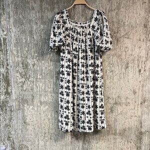 CLOUD TEN Women's Floral Puff Sleeve Midi Dress Size S